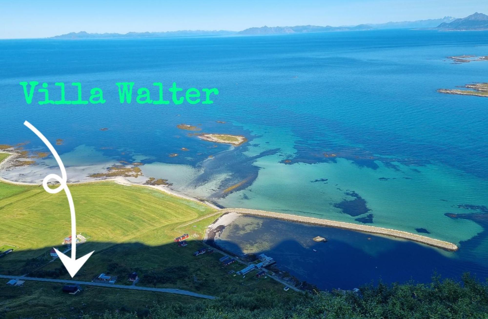 Villa Walter Lofoten With Sauna Kvalnes  Buitenkant foto