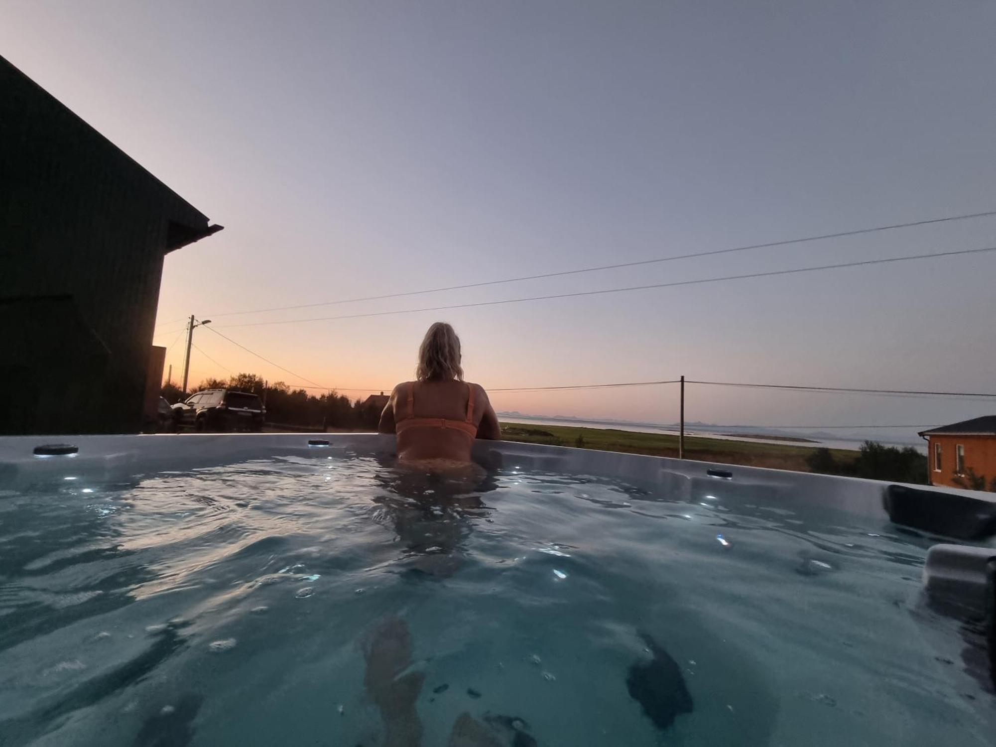 Villa Walter Lofoten With Sauna Kvalnes  Buitenkant foto
