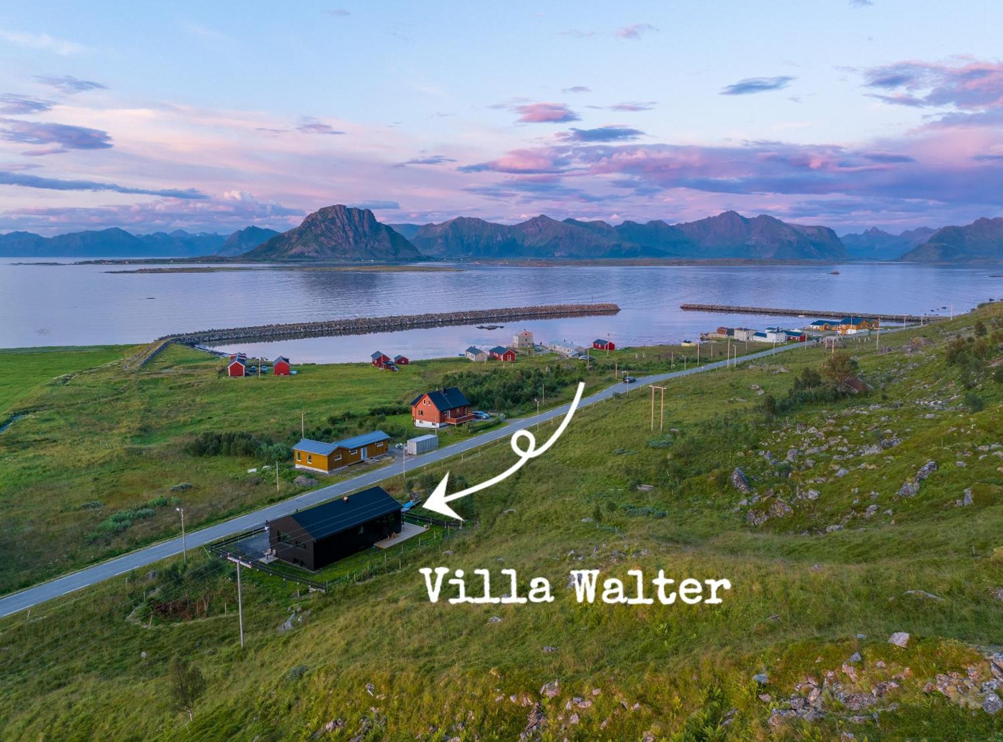 Villa Walter Lofoten With Sauna Kvalnes  Buitenkant foto