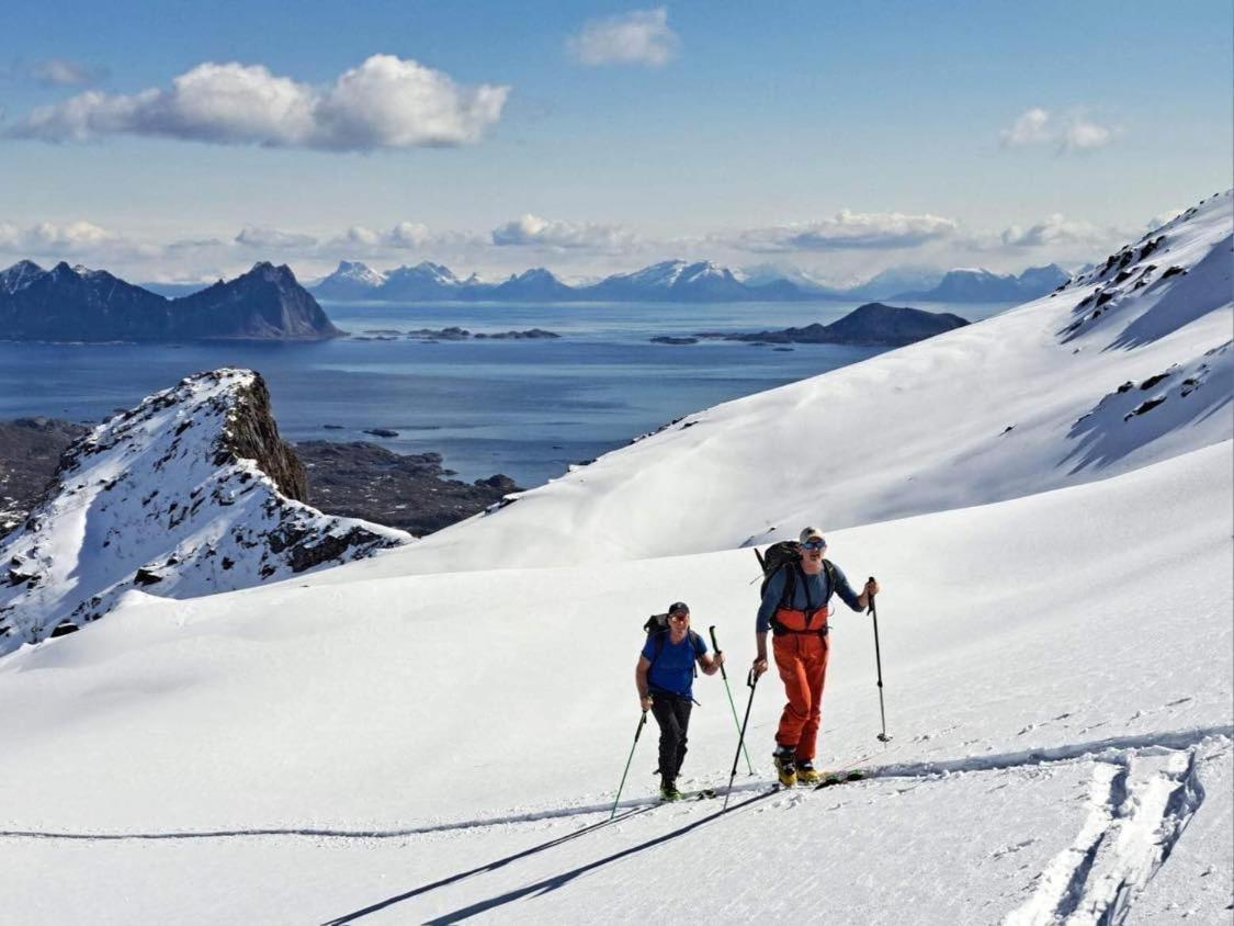 Villa Walter Lofoten With Sauna Kvalnes  Buitenkant foto